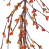 J'FLORU Fall Pip Berry Garland - 5FT Artificial Autumn Decor (OrangeYellow)